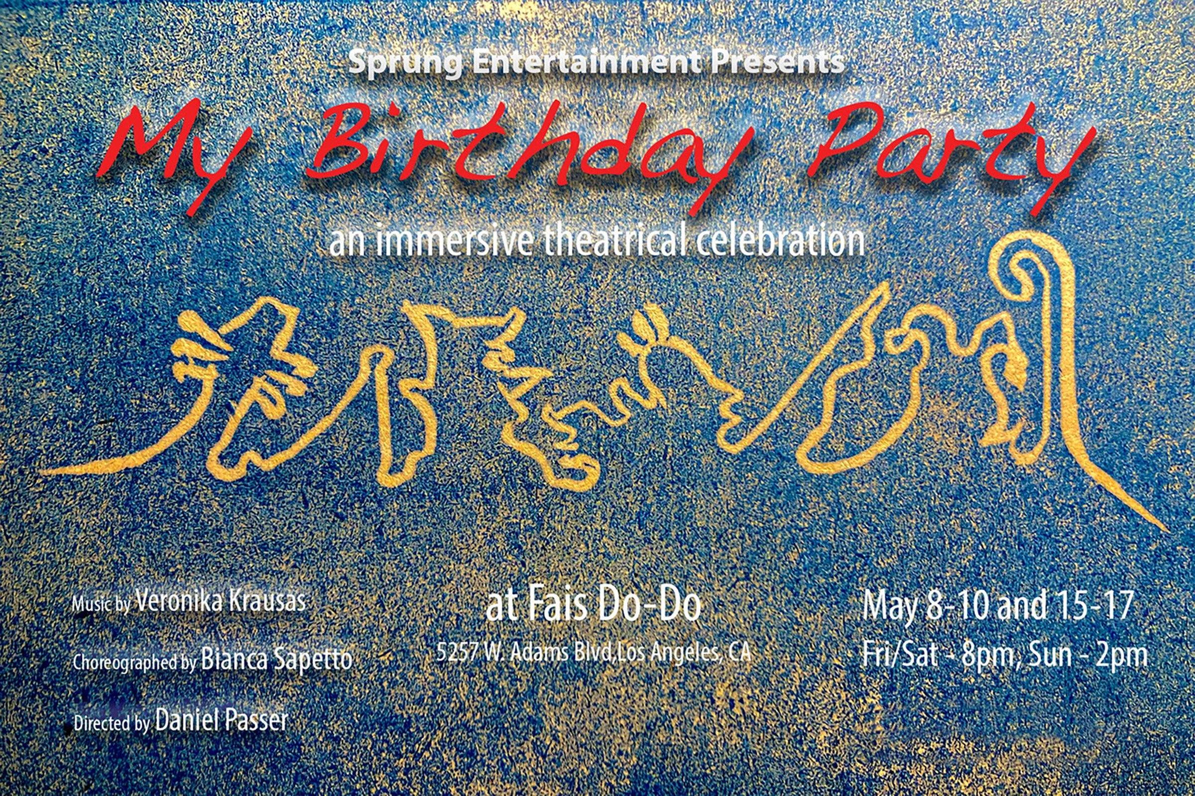 My Birthday Party at Fais Do Do