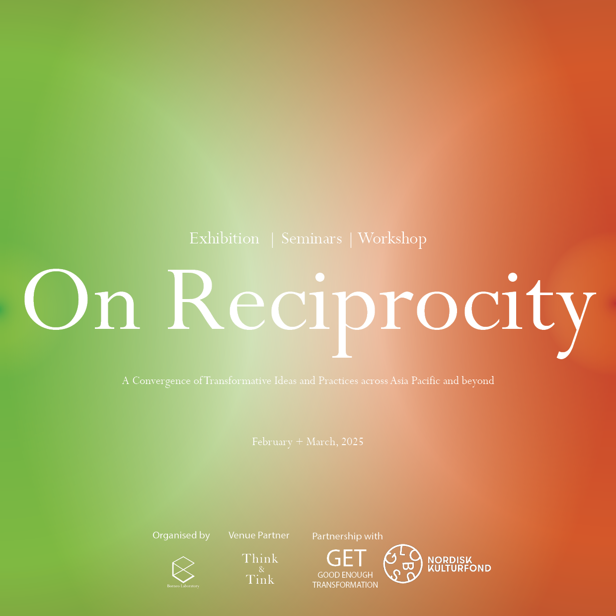 On Reciprocity 5 days Workshop Pre-interview Deposit Fee