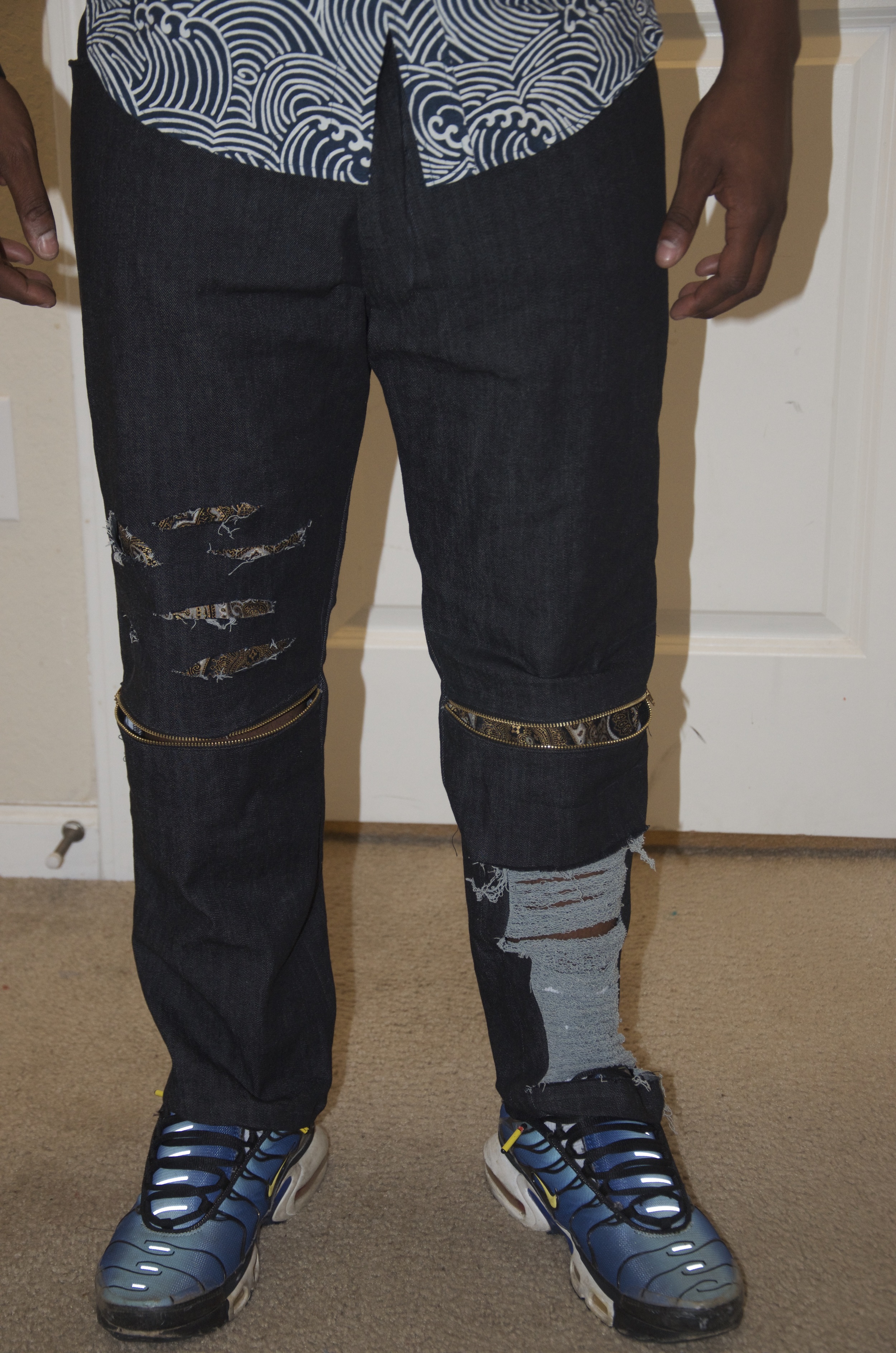 Front View of Pants