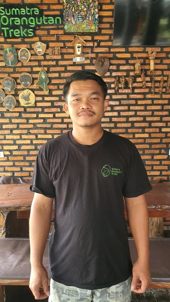 Riki (SOT Waiter) -  Sumatra Orangutan Treks Bukit Lawang 
