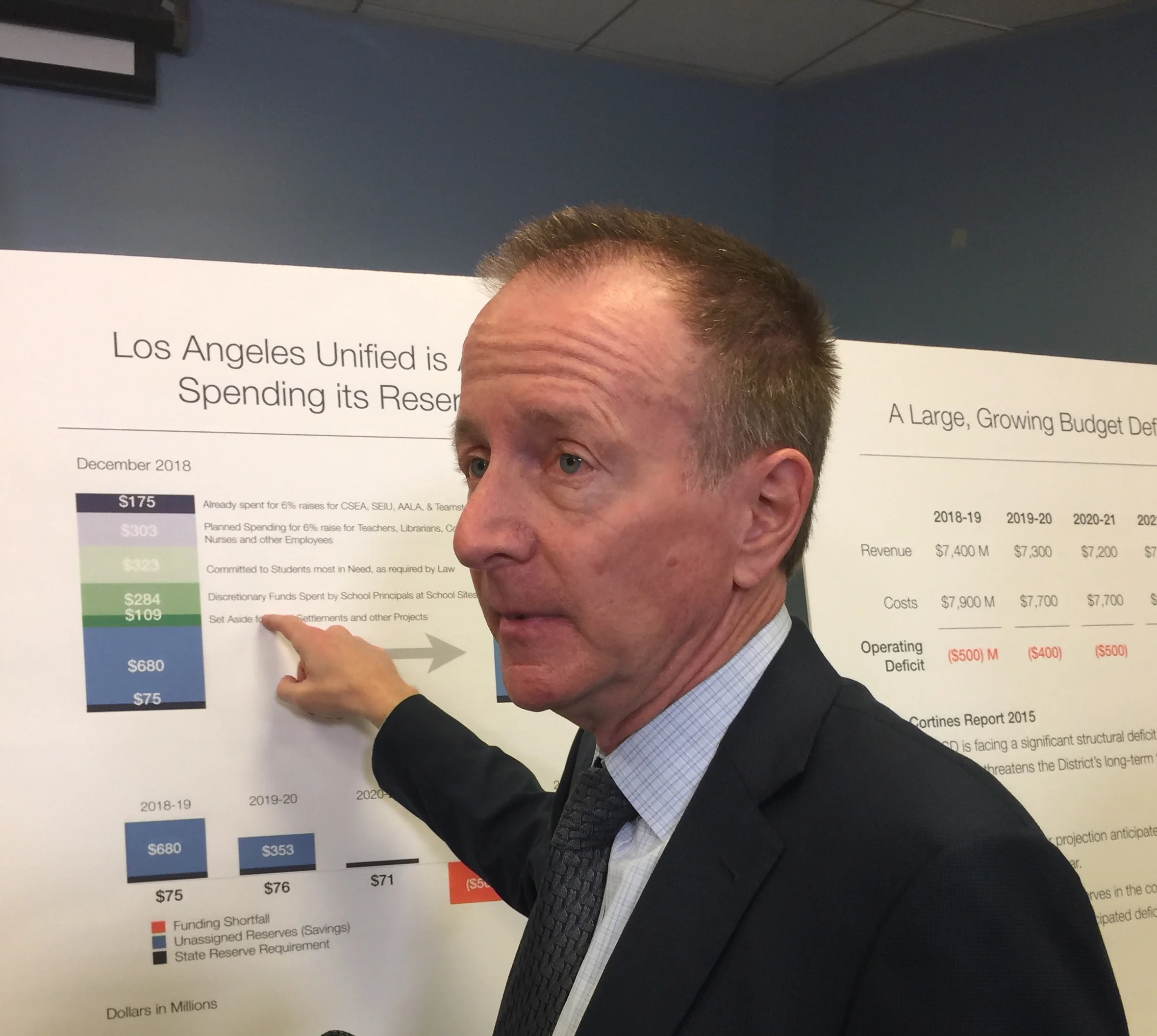 Superintendent Austin Beutner explains how LAUSD’s reserves are being spent on employee raises and students most in need.