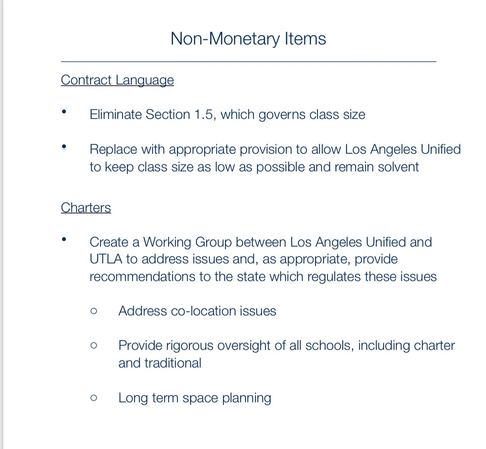More Talks Scheduled For Wednesday After LAUSD Sweetens Offer On Hiring and  Class Sizes — Speak Up