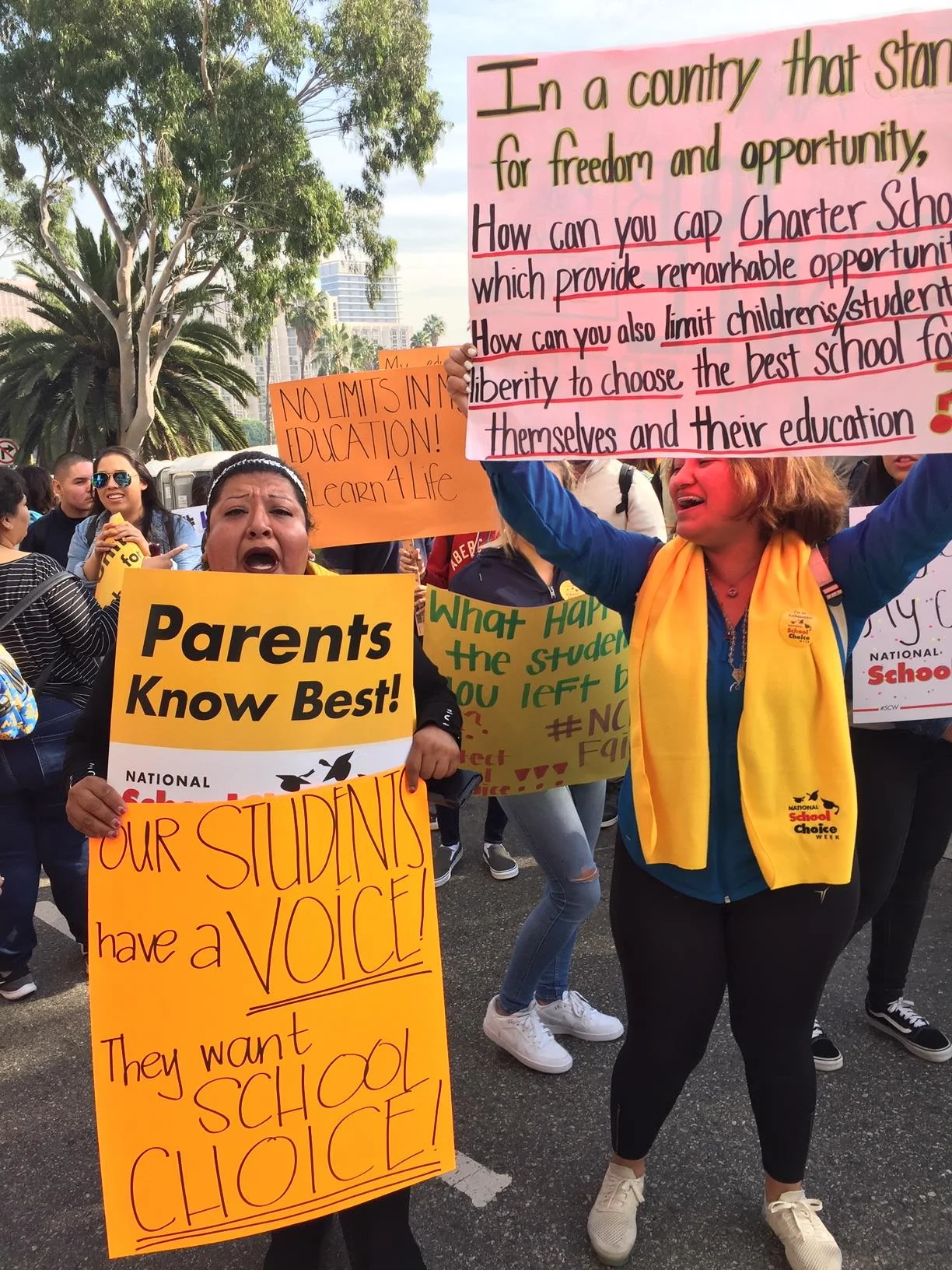 L.A. parents fighting for their right to school choice