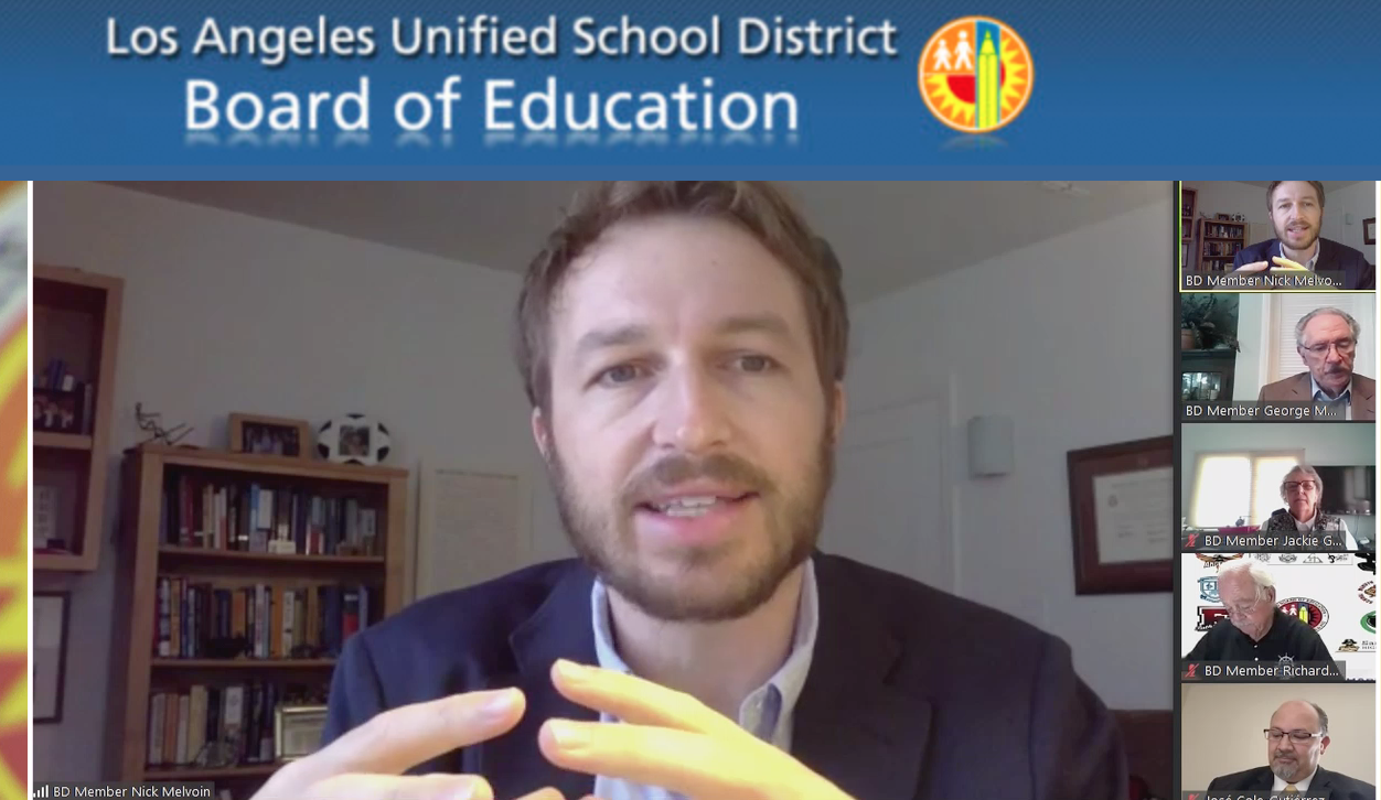 As Newsom Sets Aside Vaccine Doses for Teachers Willing to Return, LAUSD Board Member Nick Melvoin Says ‘Kids Should Not Have to Wait Any Longer’ 