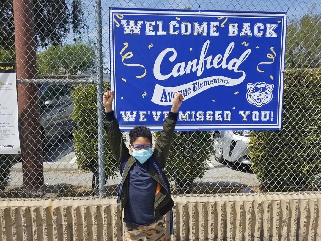 Families Express Jubilation, Frustration as Elementary Kids Return to Campus After a Year