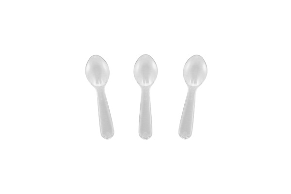 Crystal Clear Tasting Spoon