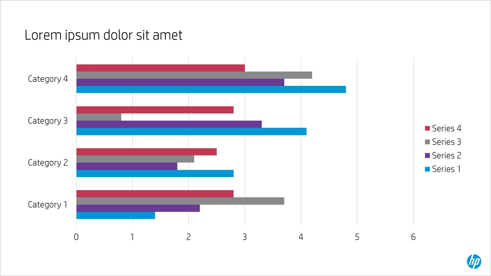 Data slide template