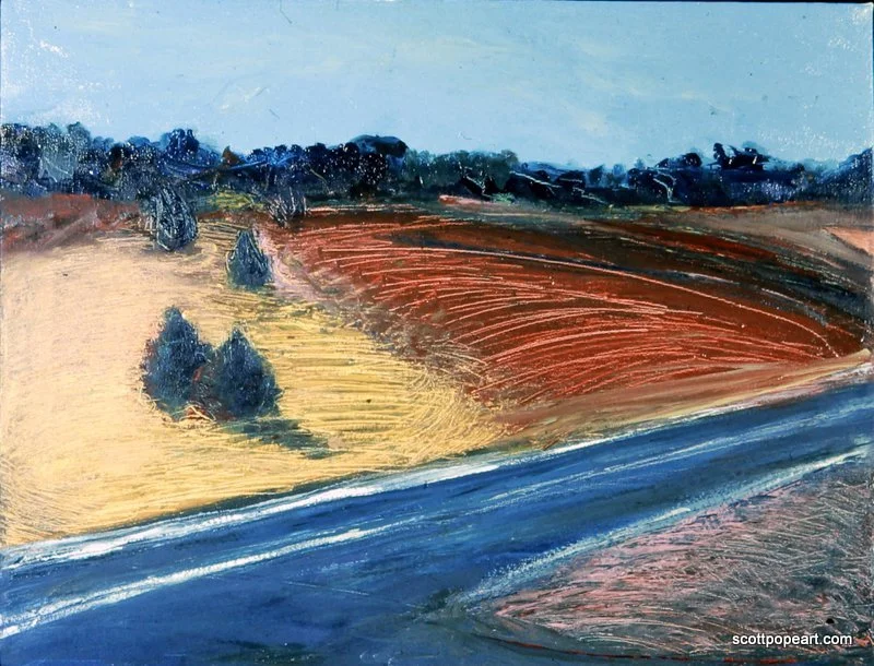  Size and title unrecorded oil on canvas  SOLD  