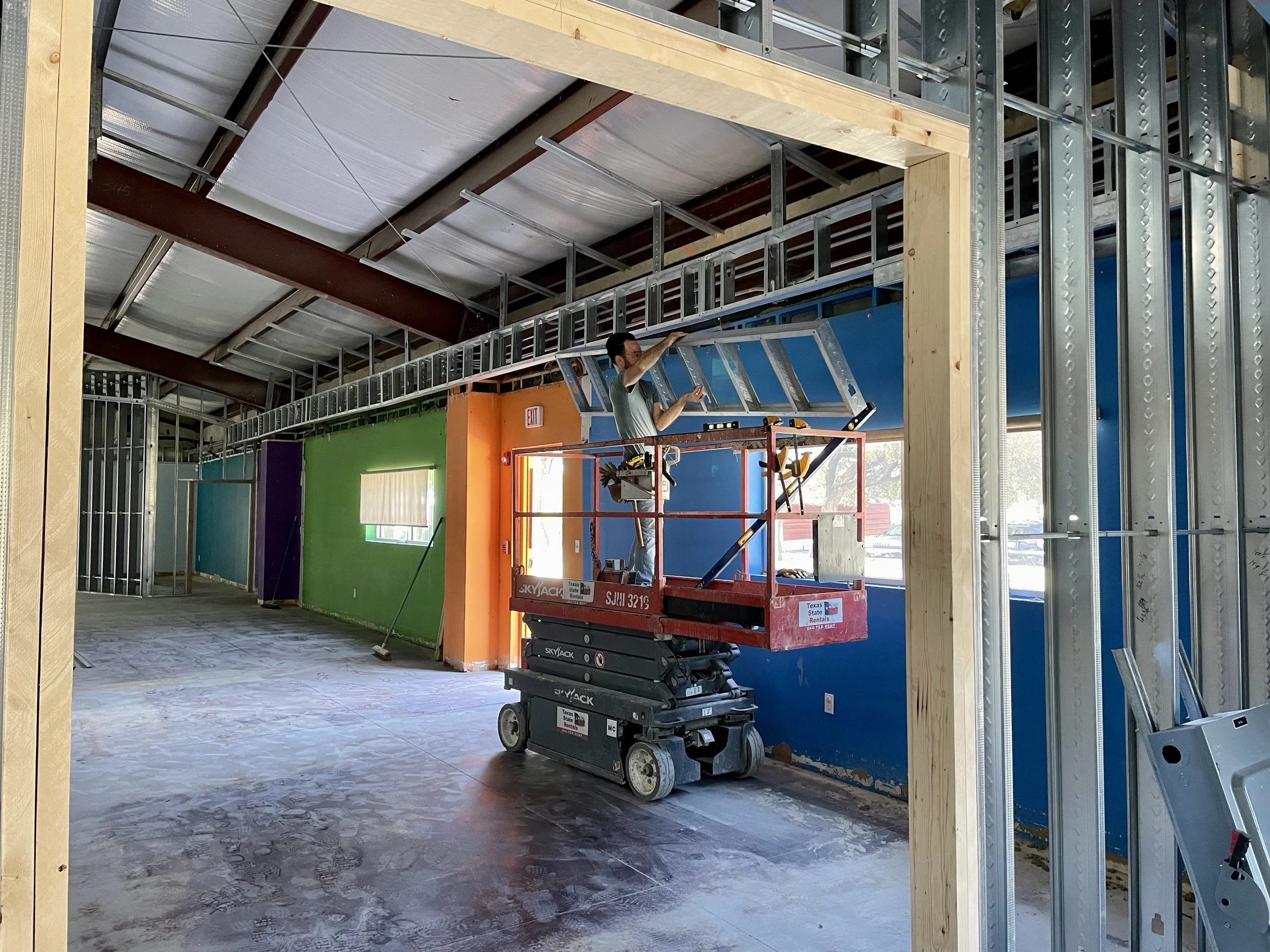 Metal Framing Progress