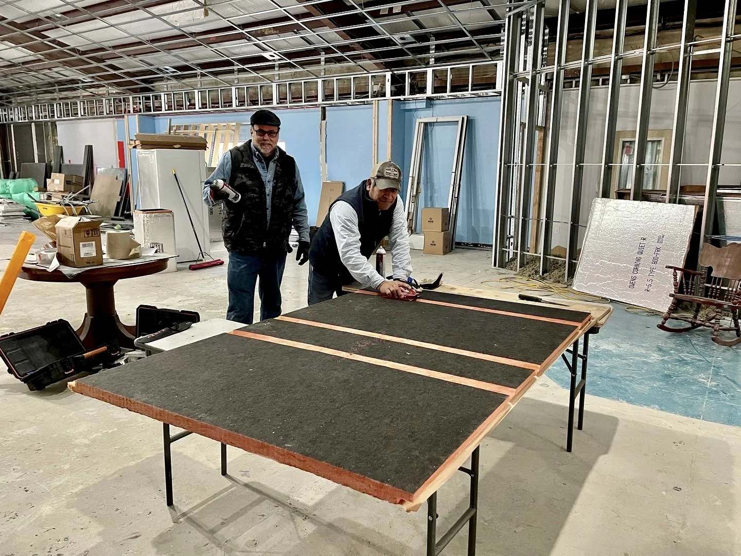 Building Work Before Thanksgiving