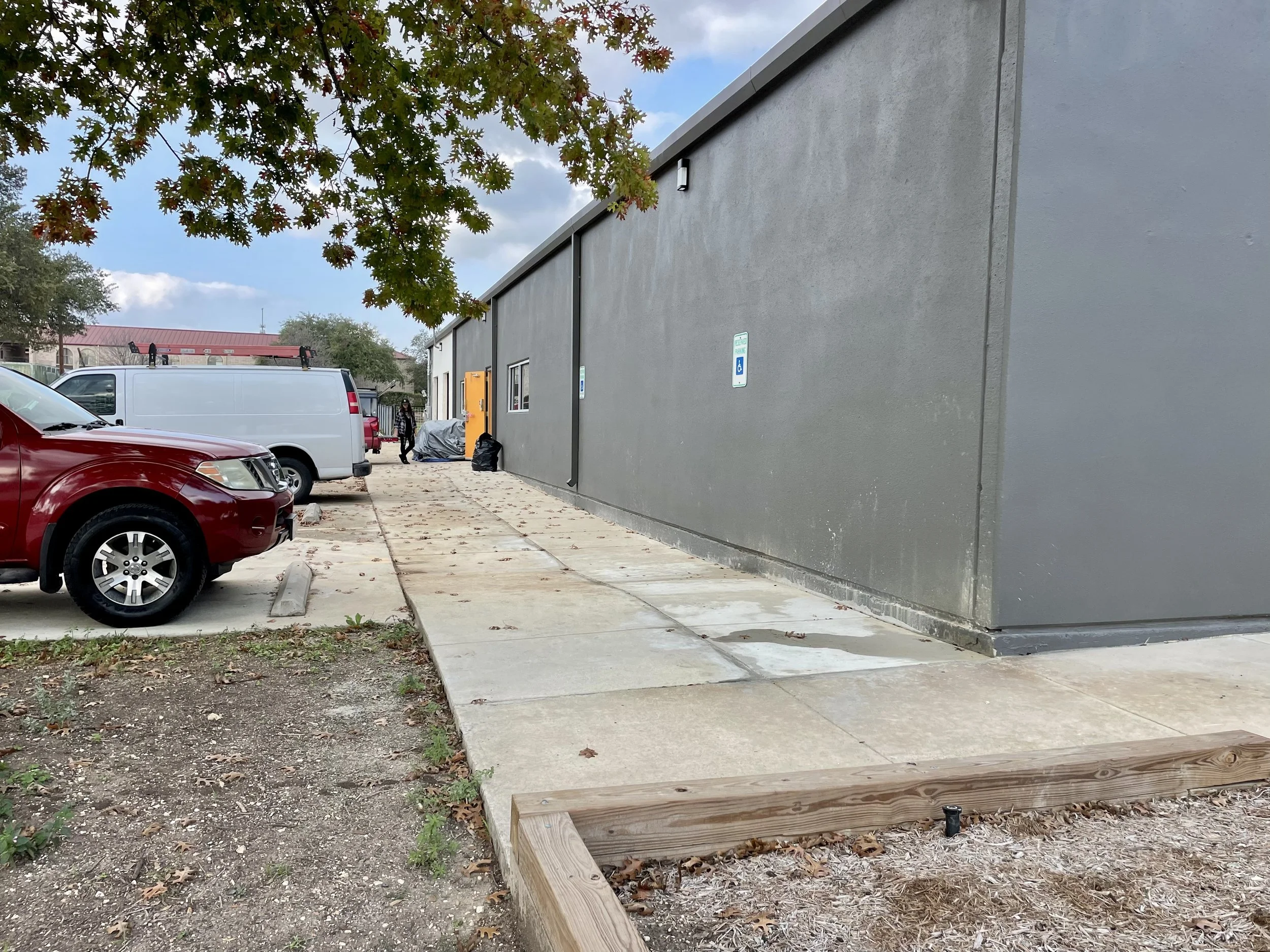 Concrete Sidewalk Progress