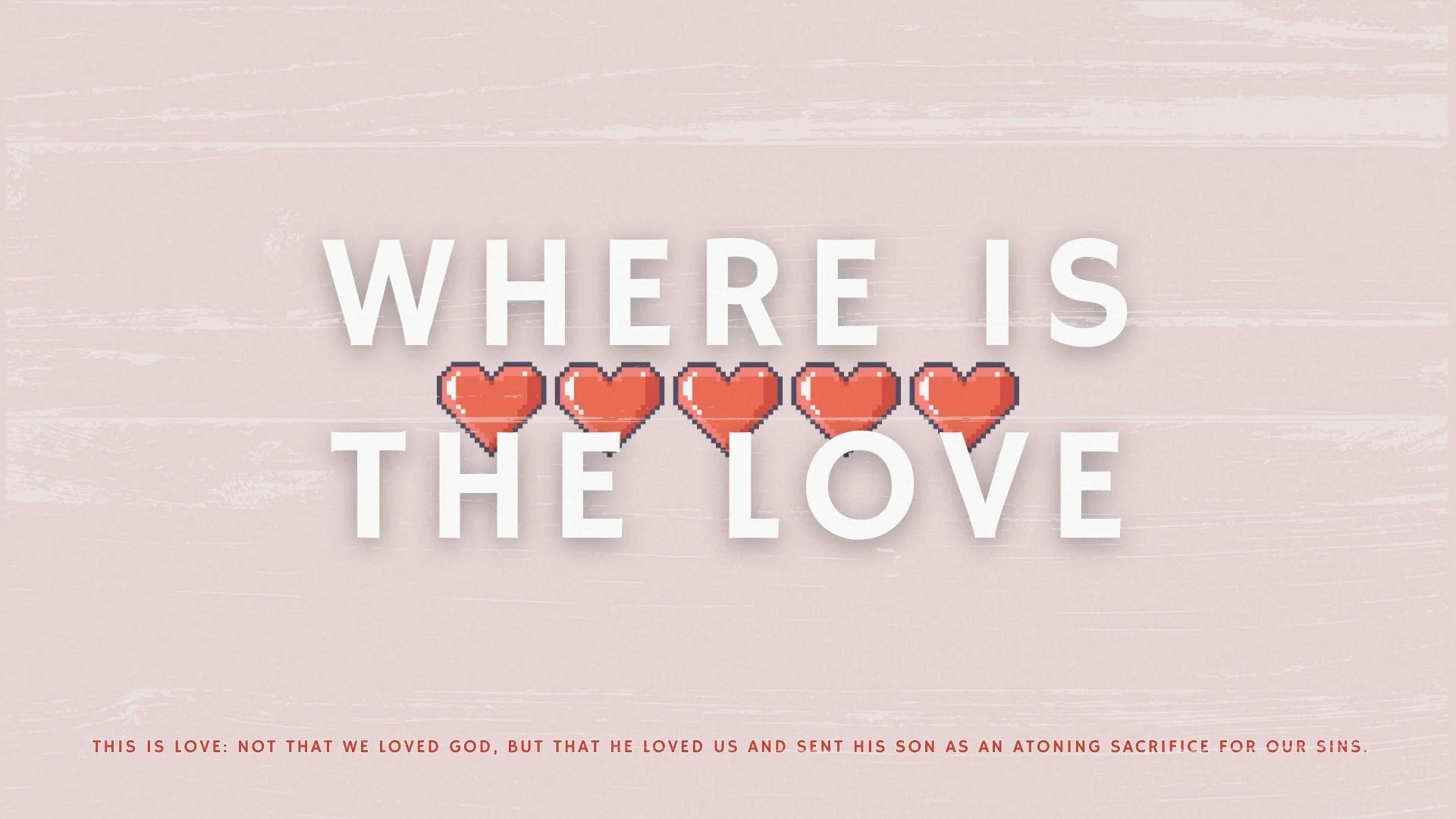 Where Is The Love