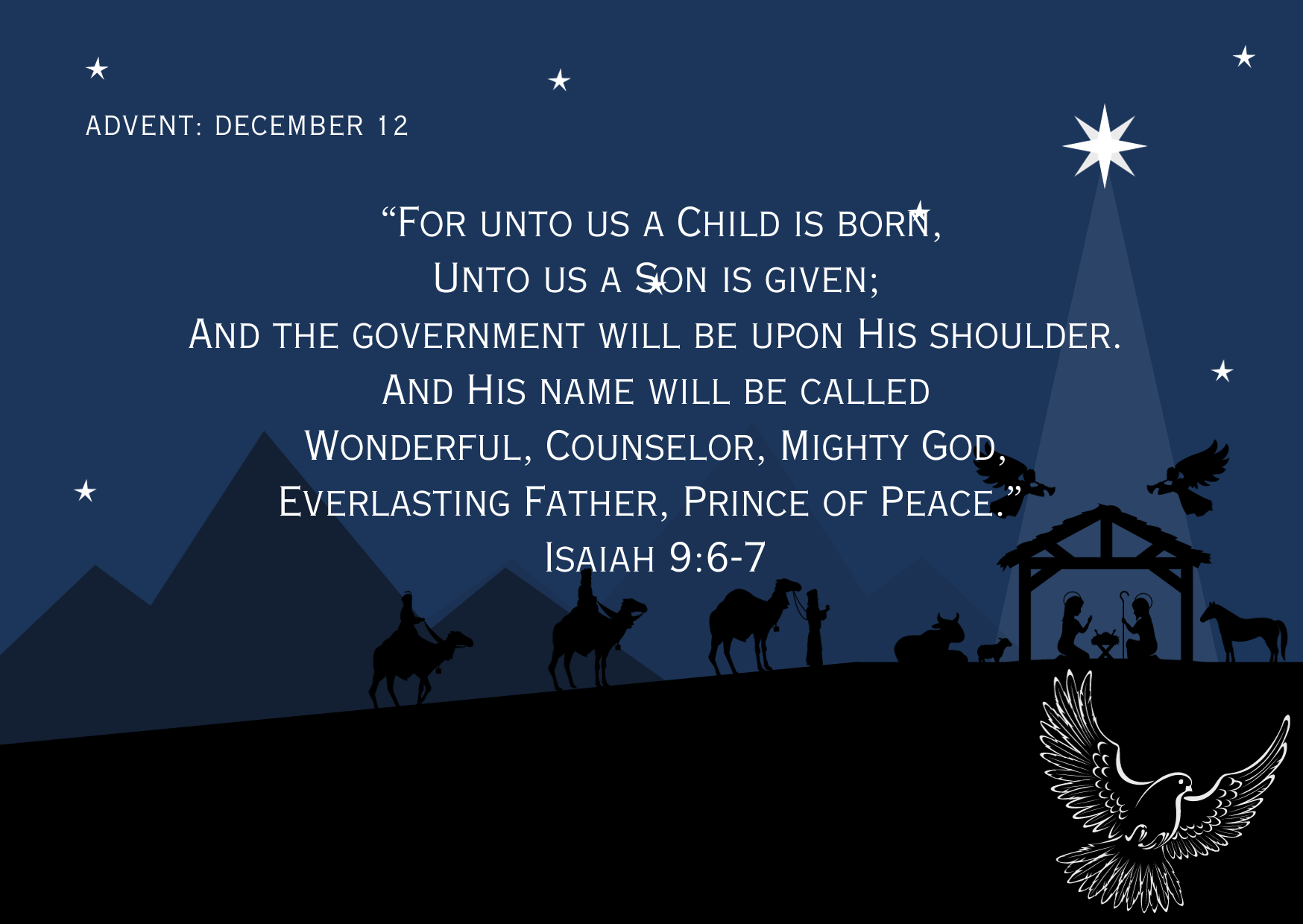 Advent- December 12
