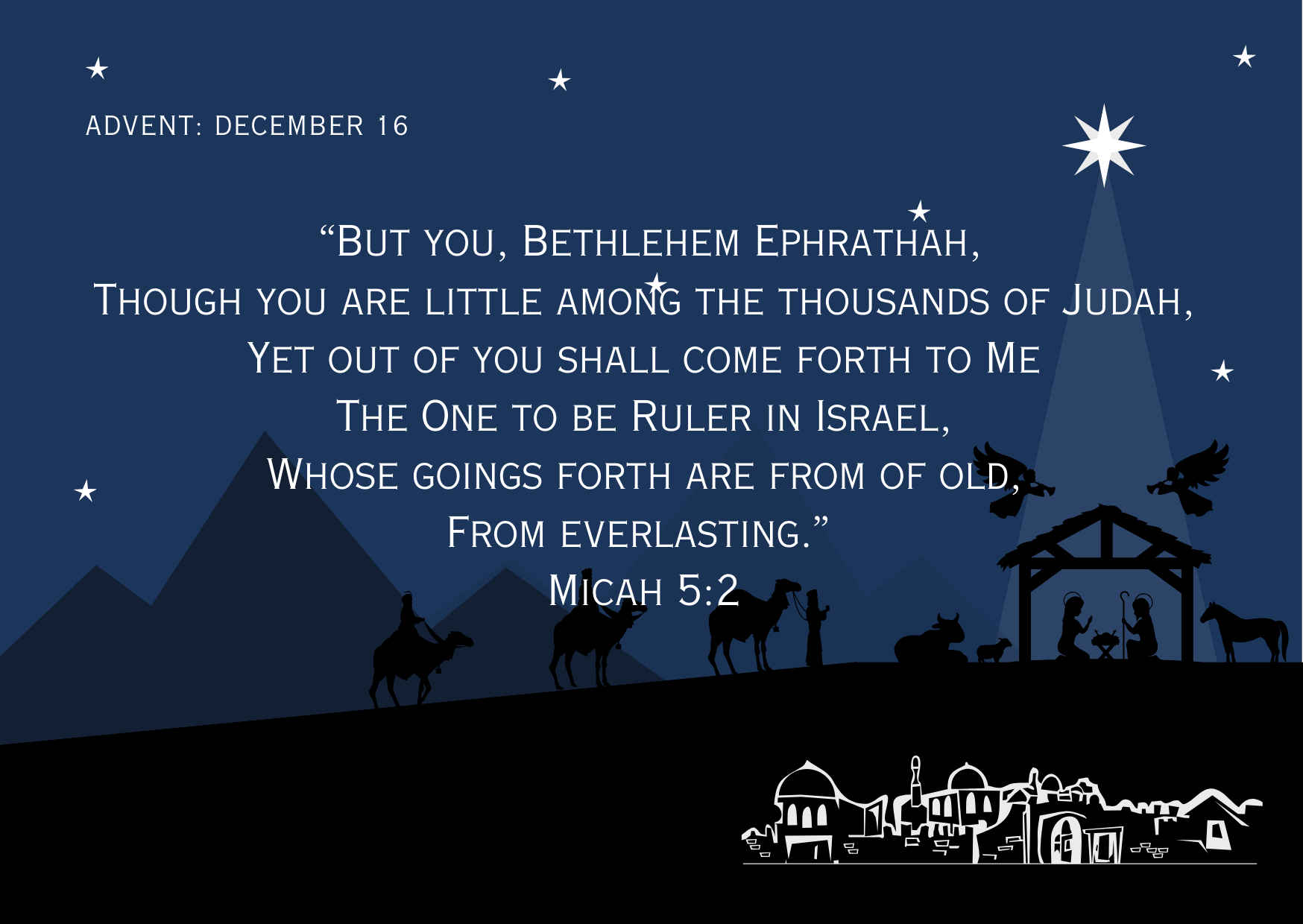 Advent- December 16