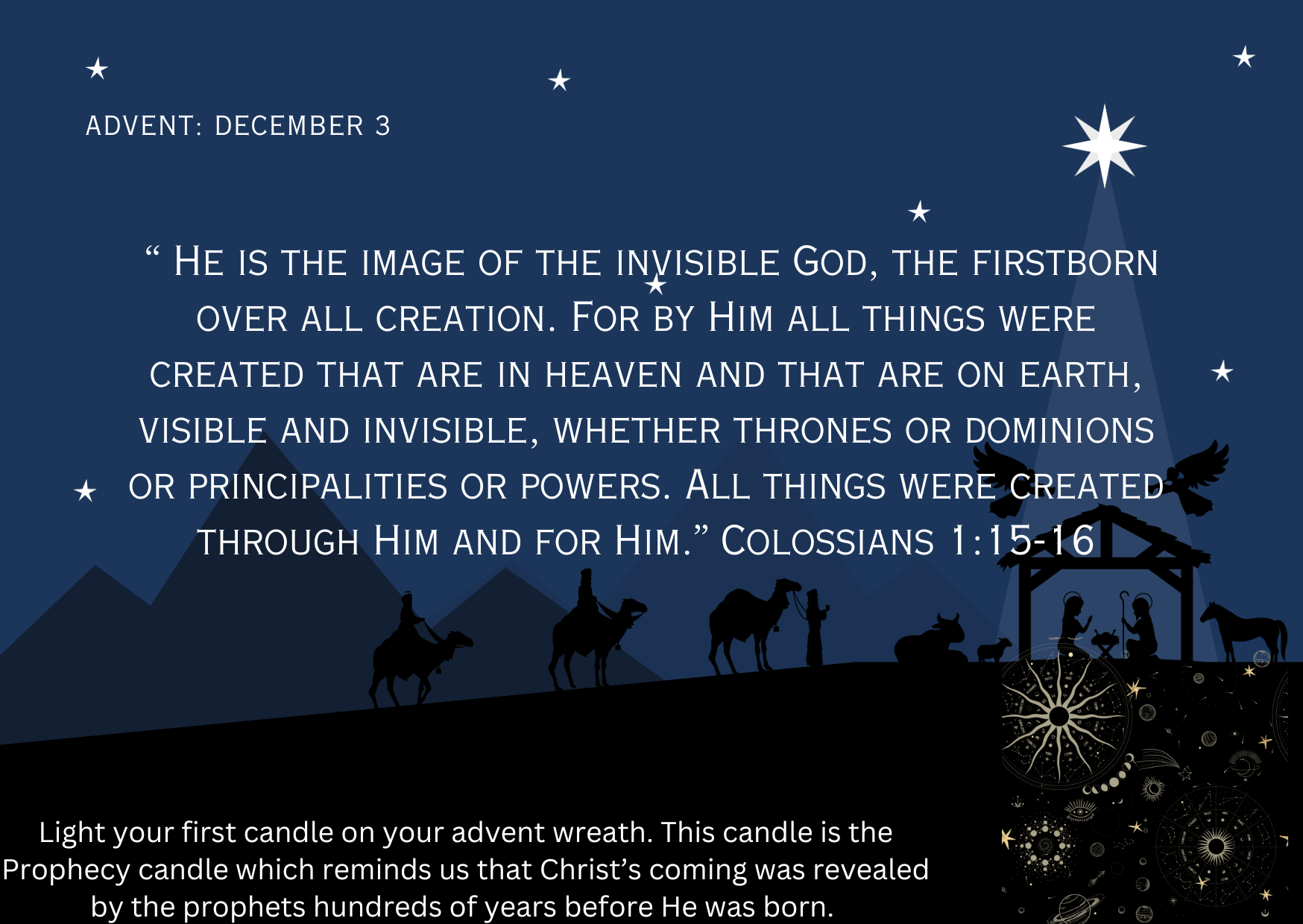 Advent- December 3