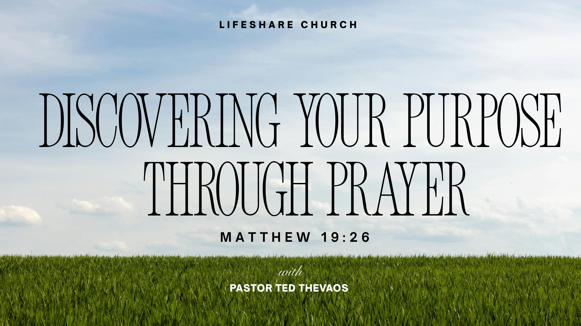 Discovering Your Purpose Through Prayer 