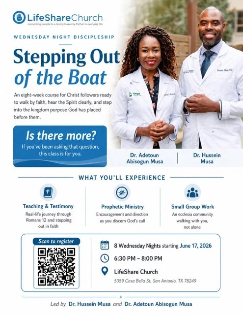 Stepping Out of the Boat 