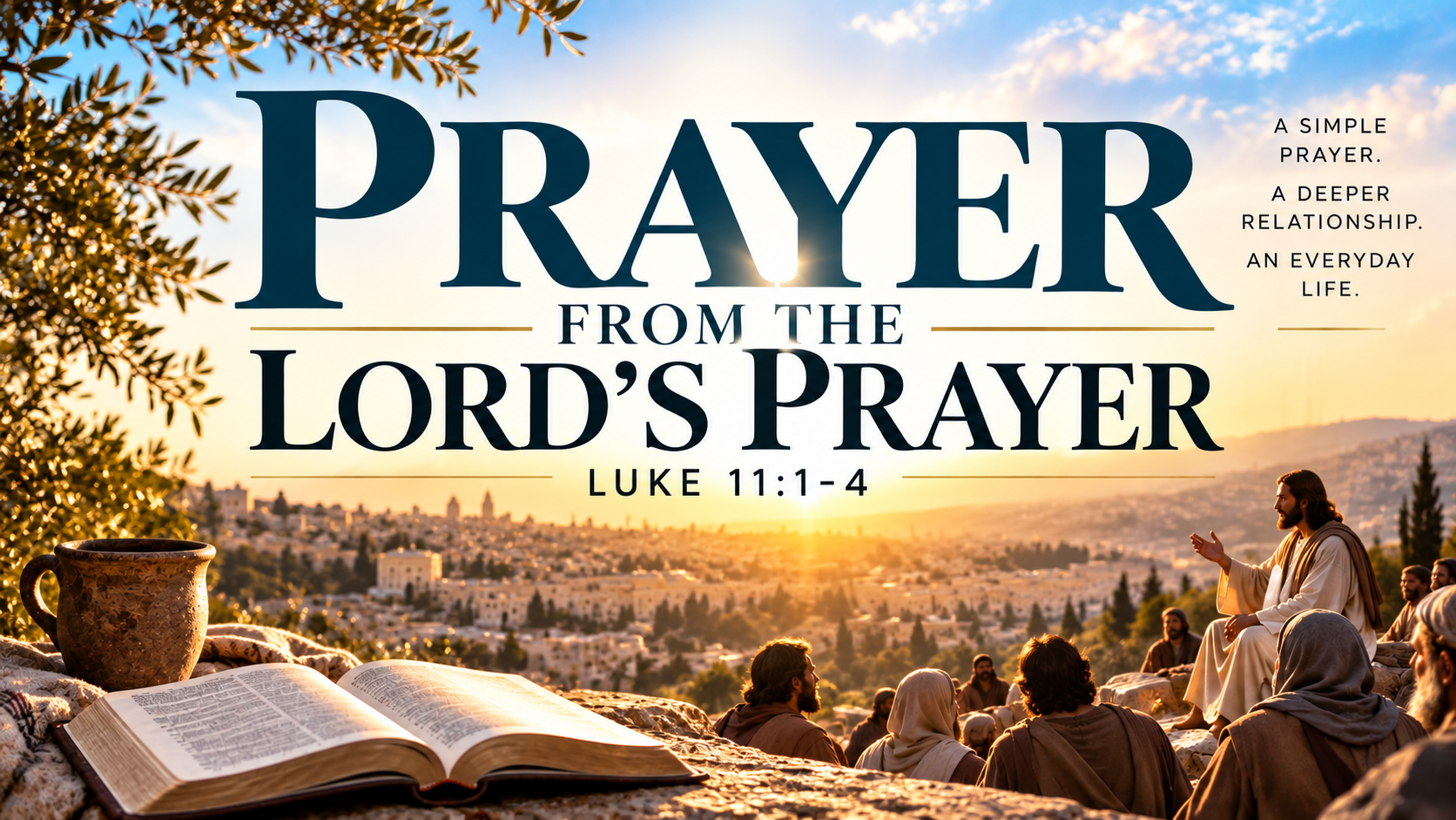 Prayer from the Lord's Prayer 