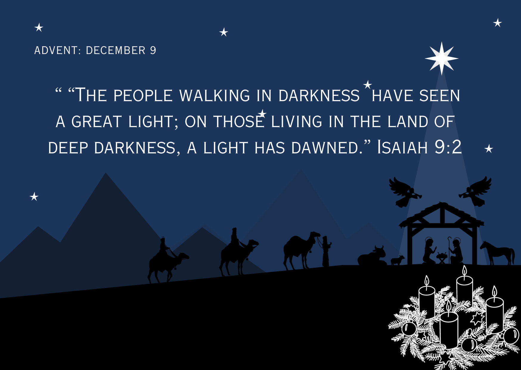 Advent- December 9