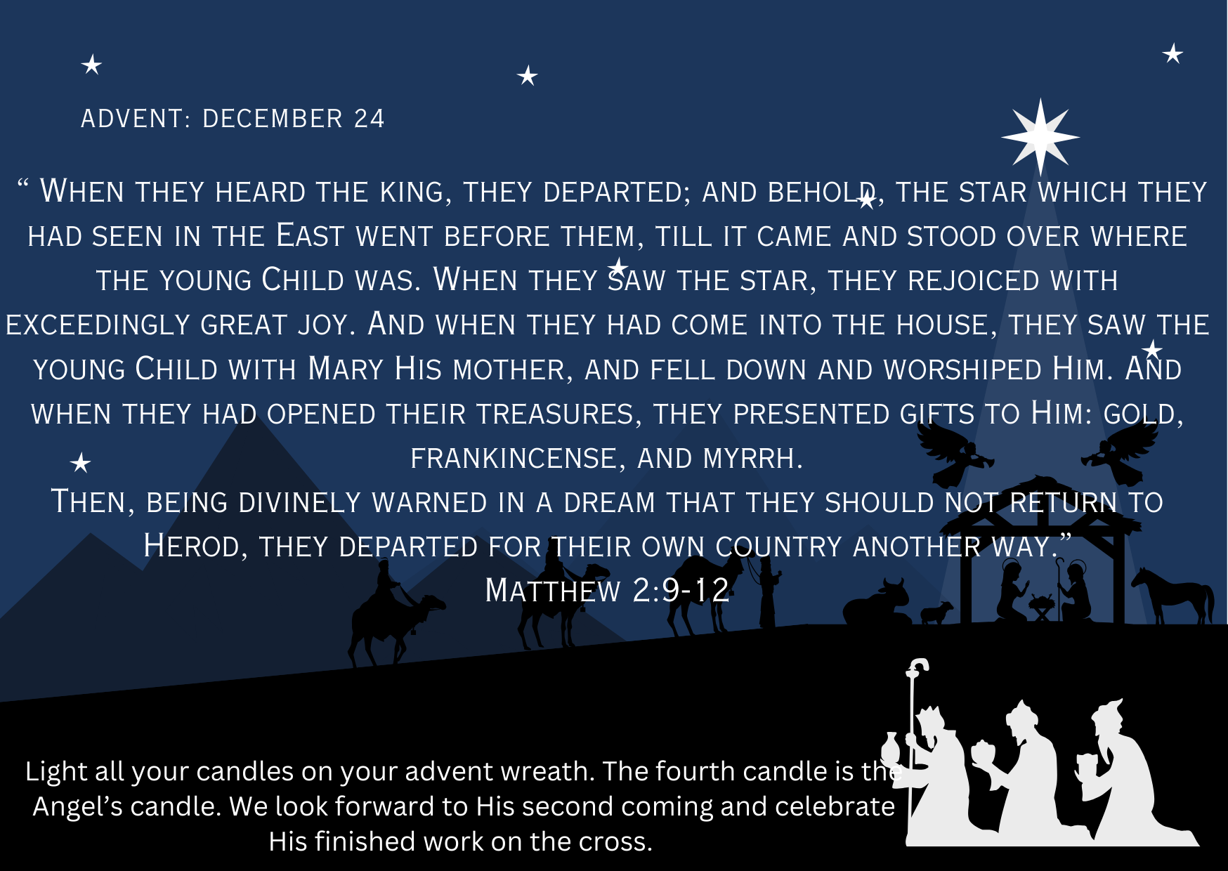 Advent- December 24