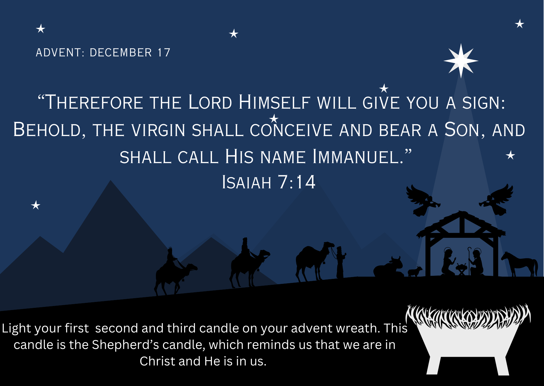 Advent- December 17