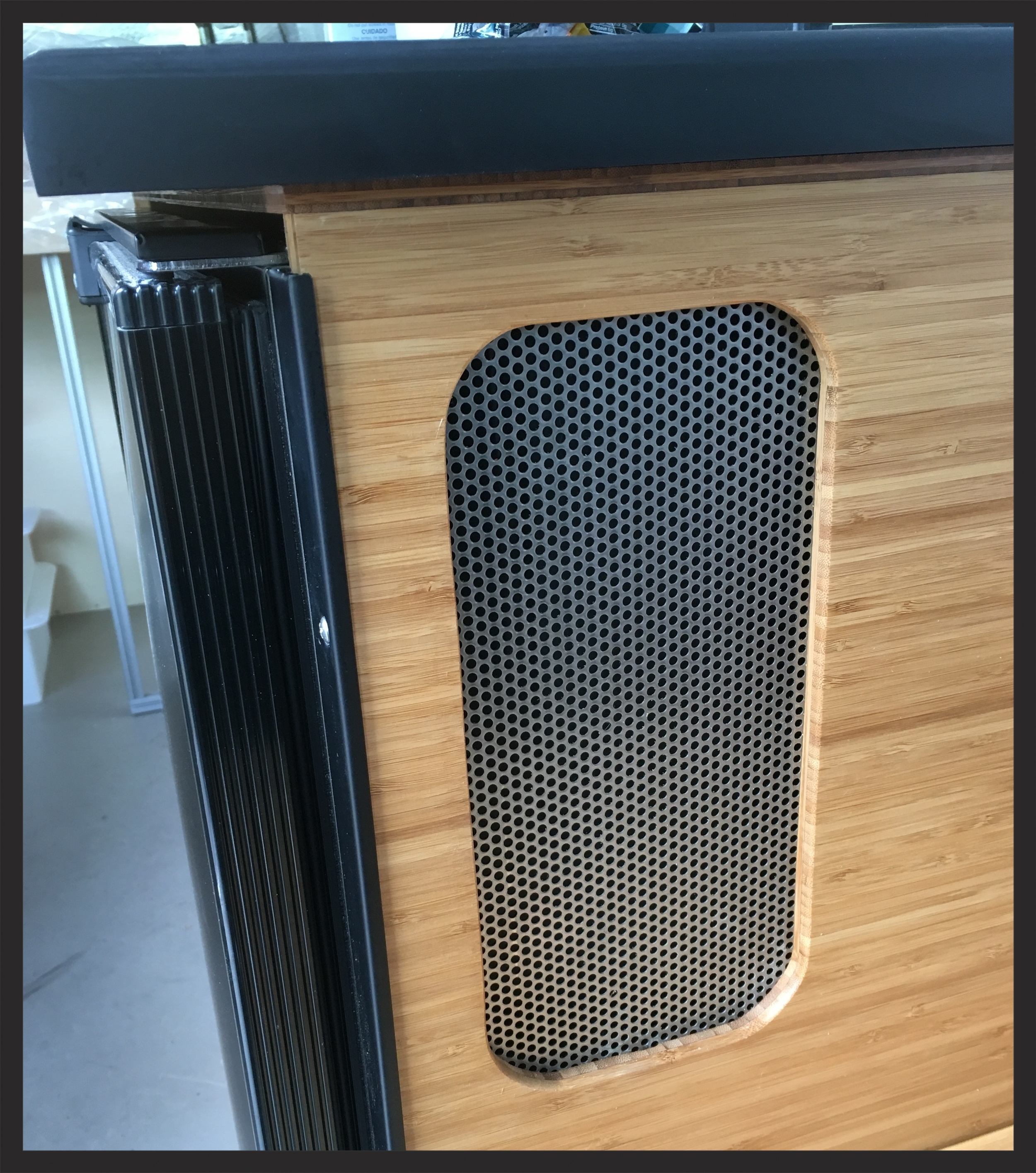 A little stainless grille detail turned out pretty nice I think