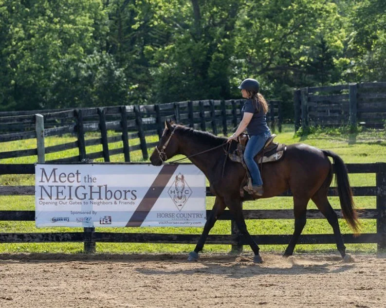 Want to meet your NEIGHbors!? Book a tour with @visithorsecountry to get a behind the scenes look at local horse farms and their inner workings. We&rsquo;re open for tours every Wednesday and Friday 🗺️
PC: @sharpmediallc