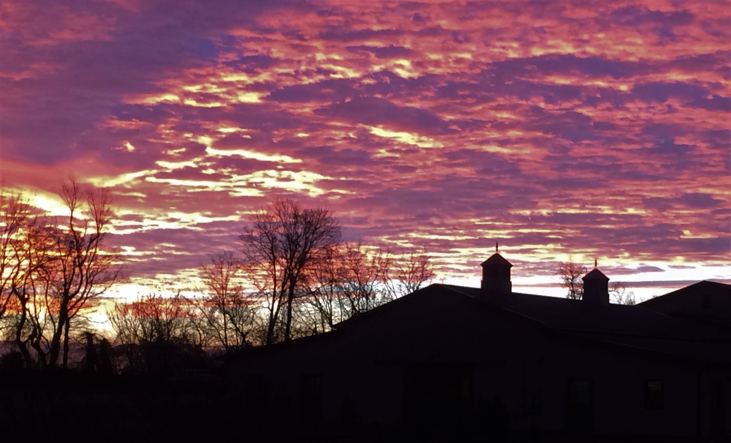 Sunrise at Locks Edge