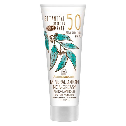 Australian Gold Botanical SPF 50 Tinted Face Lotion
