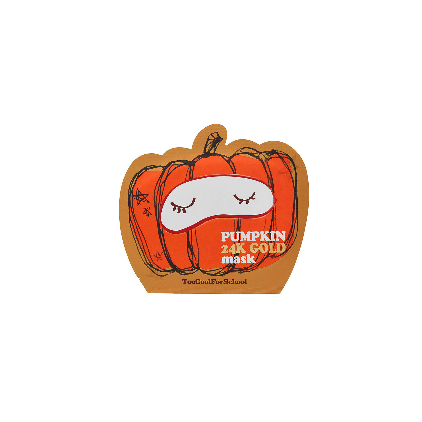 Pumpkin 24K Gold Mask