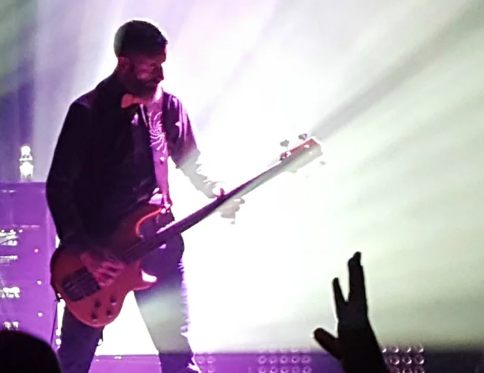 Justin Chancellor of TOOL