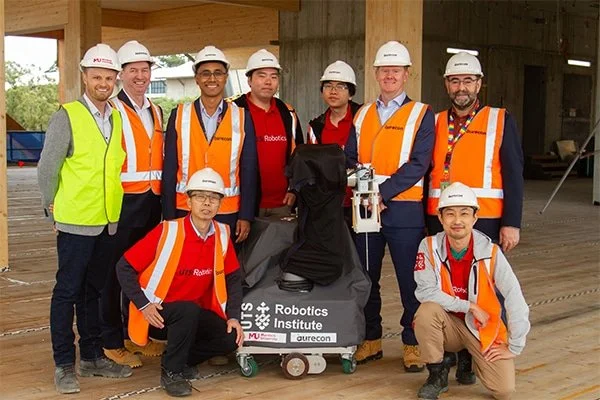 Robots trialled on construction of Building 360
