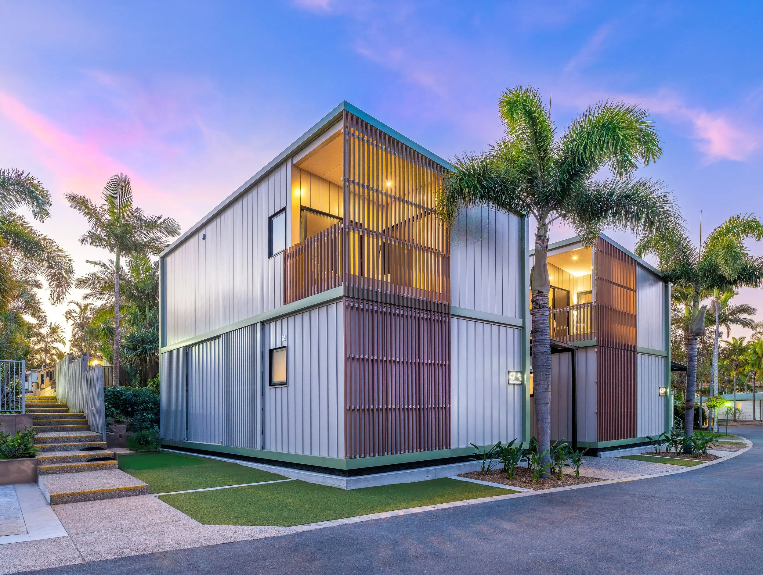 ModnPods Goes Vertical at Gold Coast Holiday Village