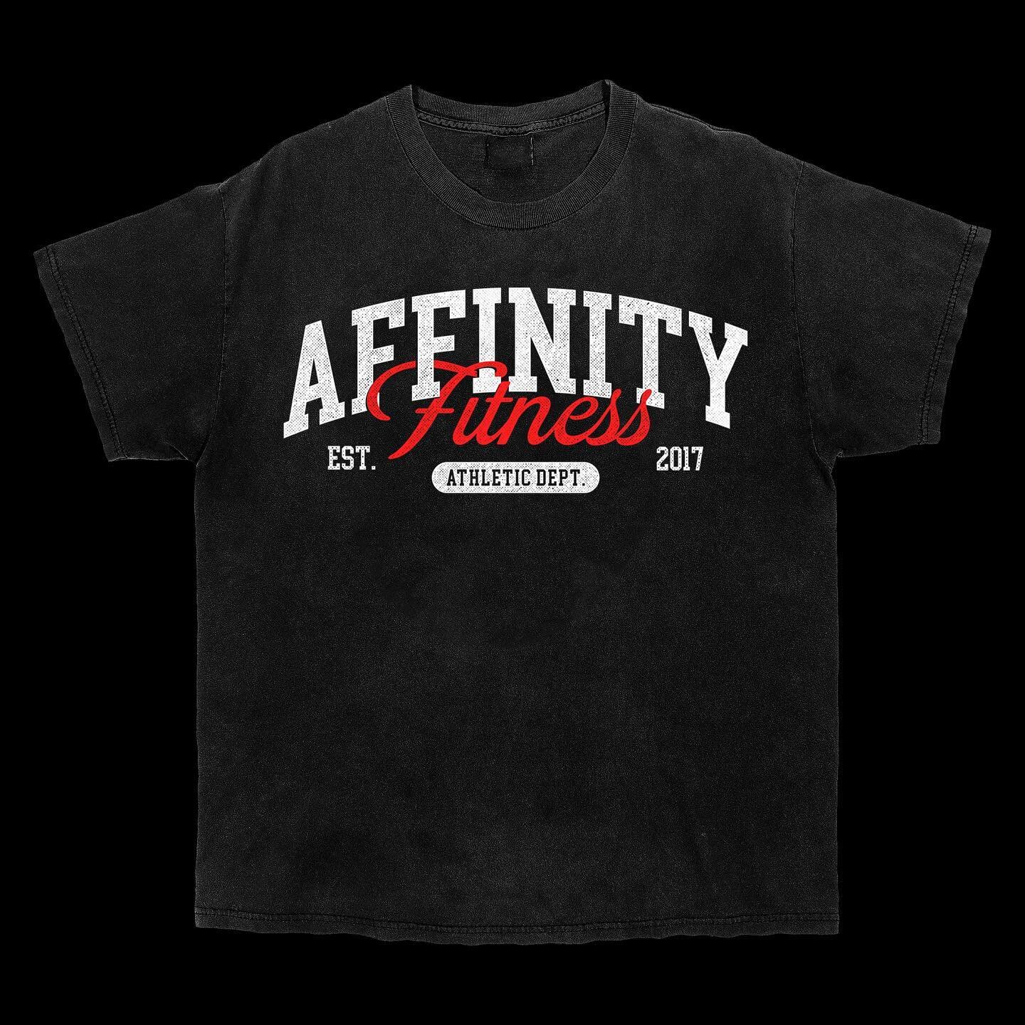 Here is a design I got to do for @alexpomeroyfitness at Affinity Fitness. I was really happy with how this one came out. Pretty clean and simple.
.
.
.

#design #graphicdesign #merch #bandmerch #illustration #logo #nickbaileydesigns #blackwork #tatto