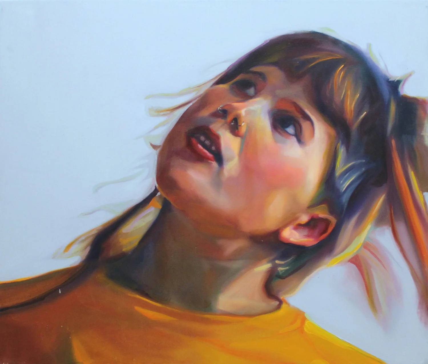 Somewhere Elsewhere, approx 80 x 105 cm, Oil on Canvas, 2011, $900