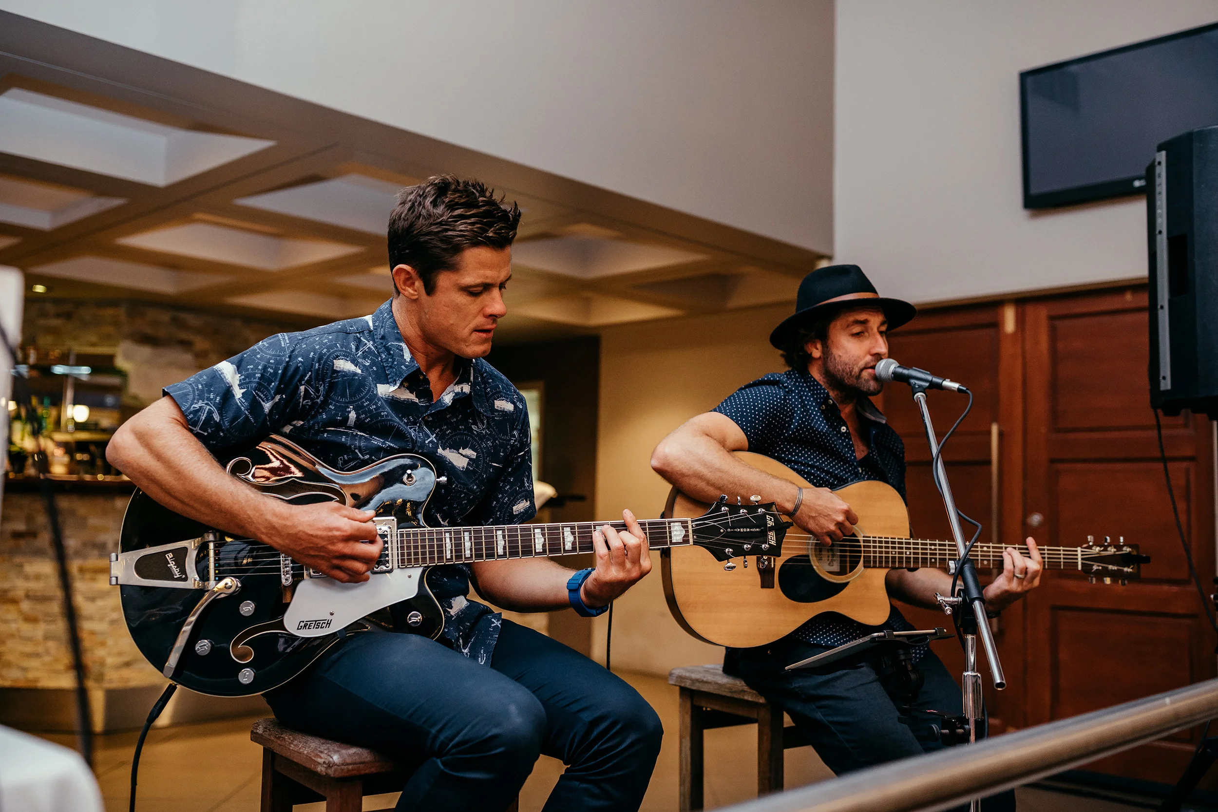 J an A Events performaing at a gold coast wedding