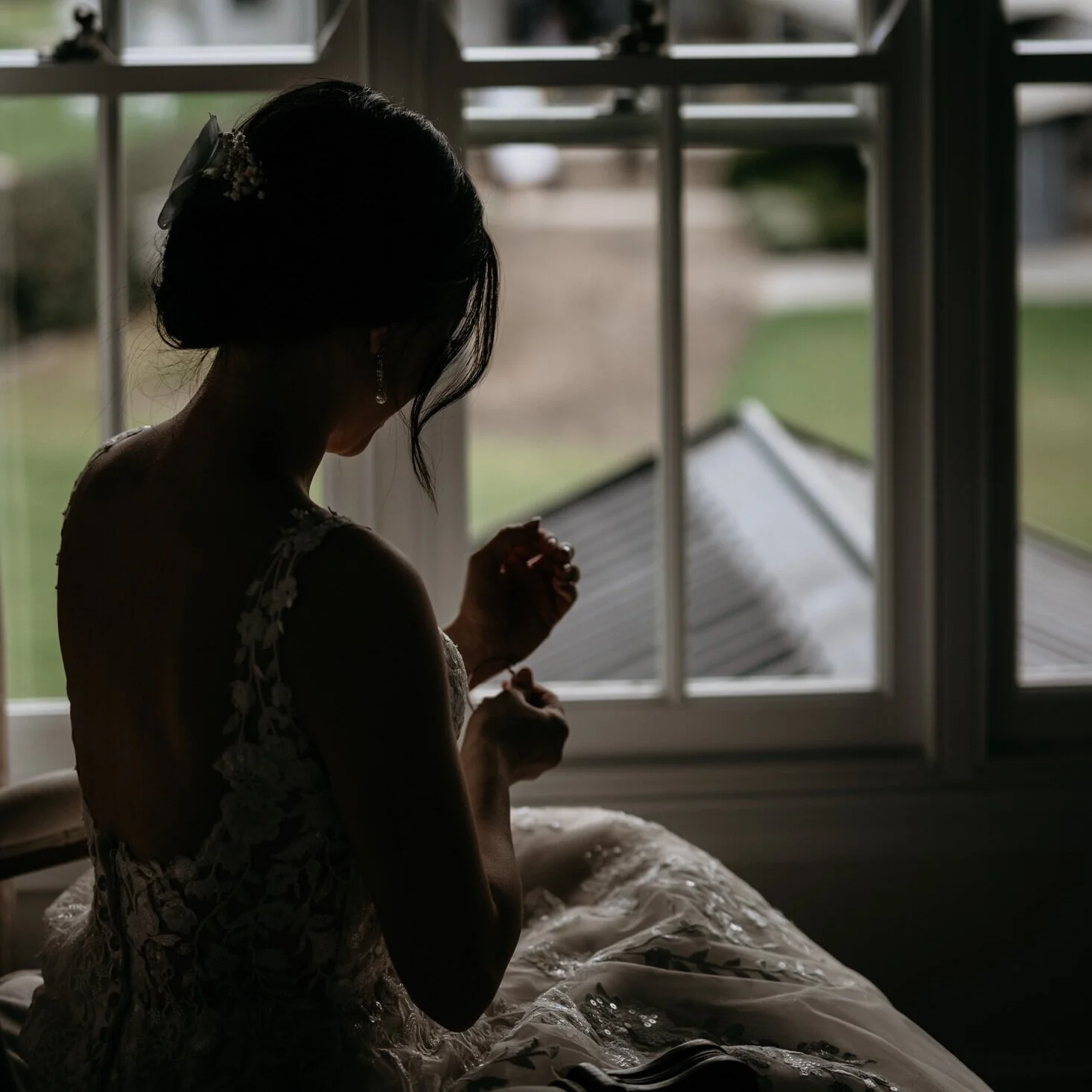Bride at The Old Dairy Maleny