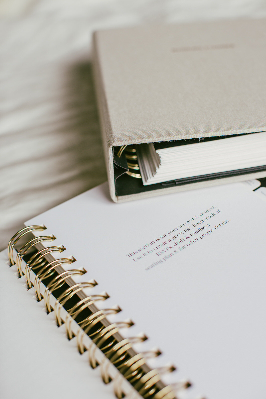 TJ x AOL Planner - ECRU Color
