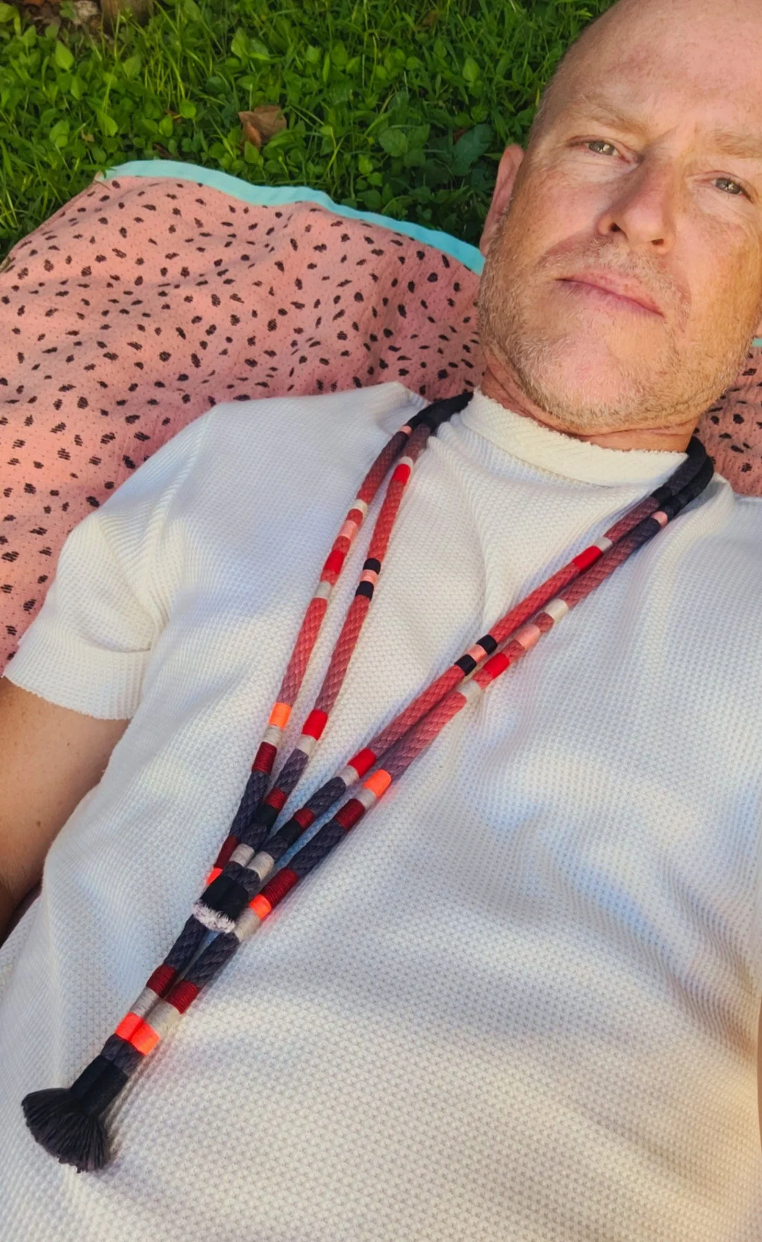 Nestled Ticos (Red, Pink, and Black)