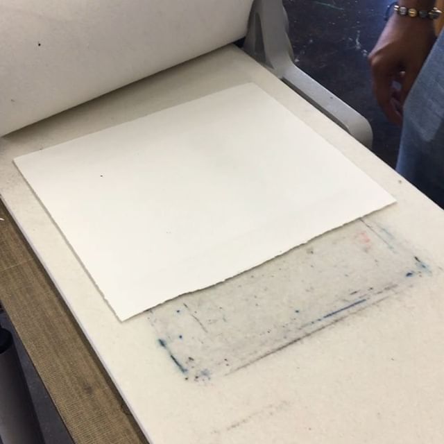 Today was day one of printing with the juniors 🙂