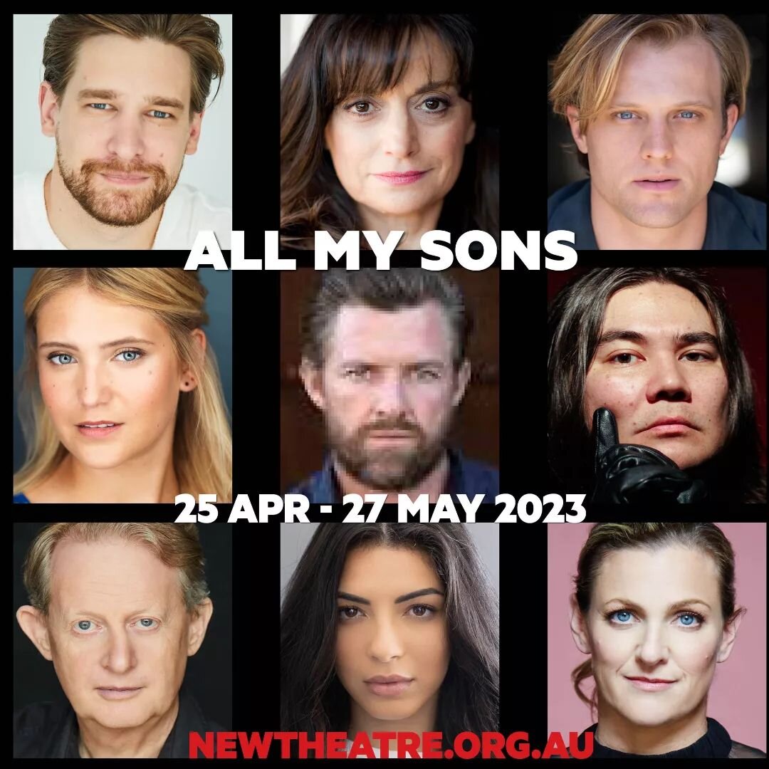 I'm in a show at an excellent theatre with a brilliant cast and crew. I love this play and I'm loving rehearsing it. I'm really looking forward to showing you all! #theatre #arthurmiller #allmysons #actor #acting