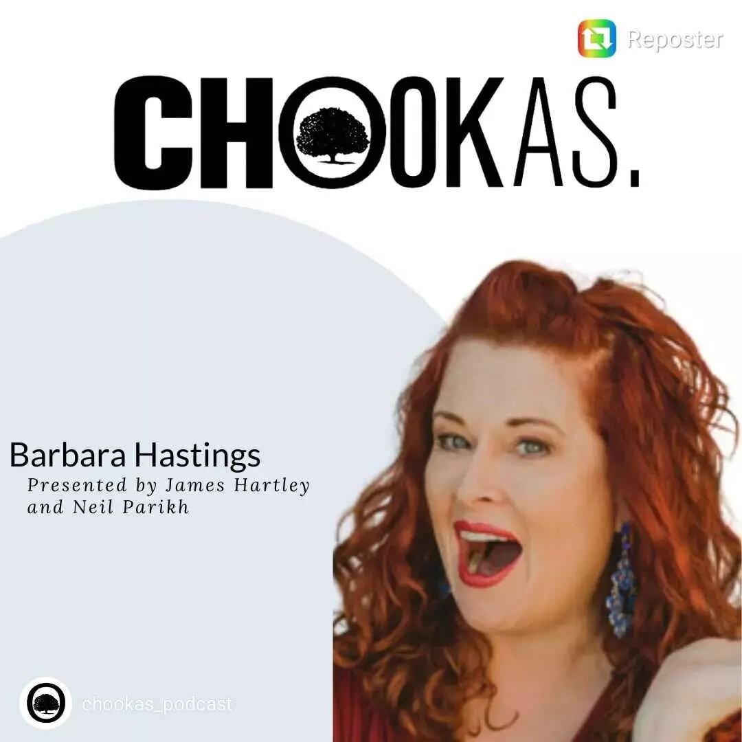 Our latest episode just came out! Don't miss our chat with Barbara Hastings, actor and dialect coach! #podcast #Podcasts