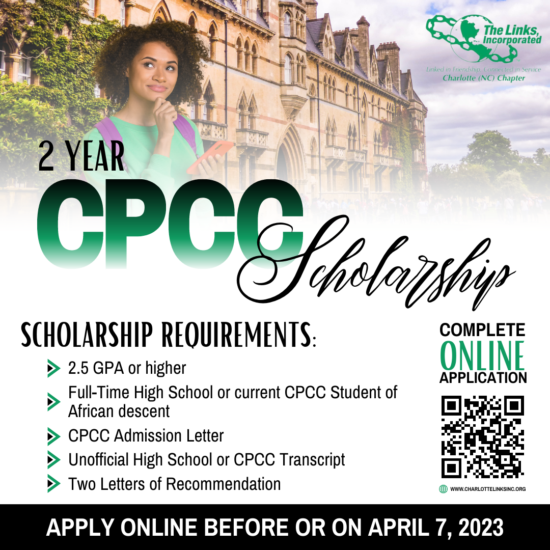 2 Year CPCC Scholarship