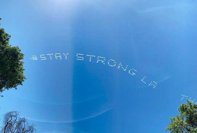 A message from above ✈️💛