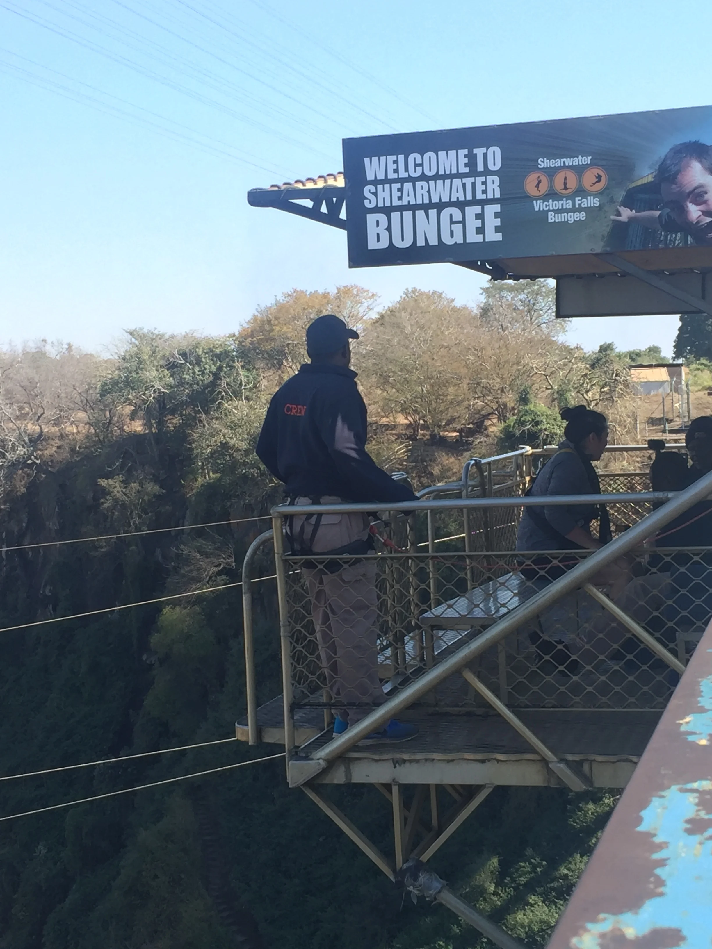  Ready, set, jump...right into Victoria Falls.&nbsp; 