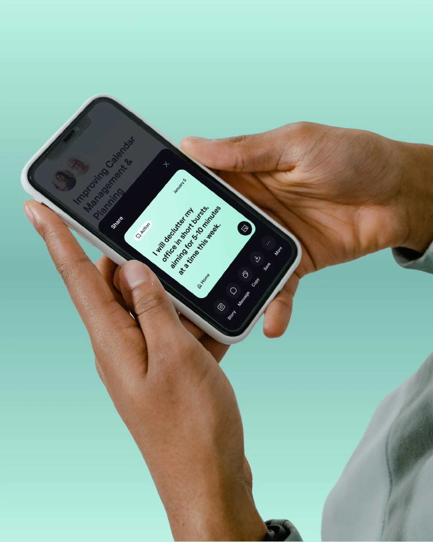 Feature: AI-enhanced 1:1 ADHD Coaching calls where discussions automatically convert into notes, action items, and highlight cards.

AI summarization sits at the core of the experience, automatically converting coaching discussions into notes and act