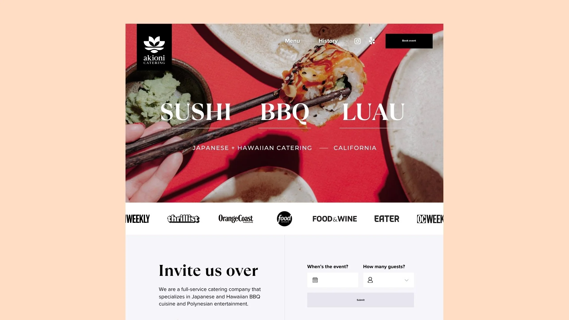 Akioni Catering