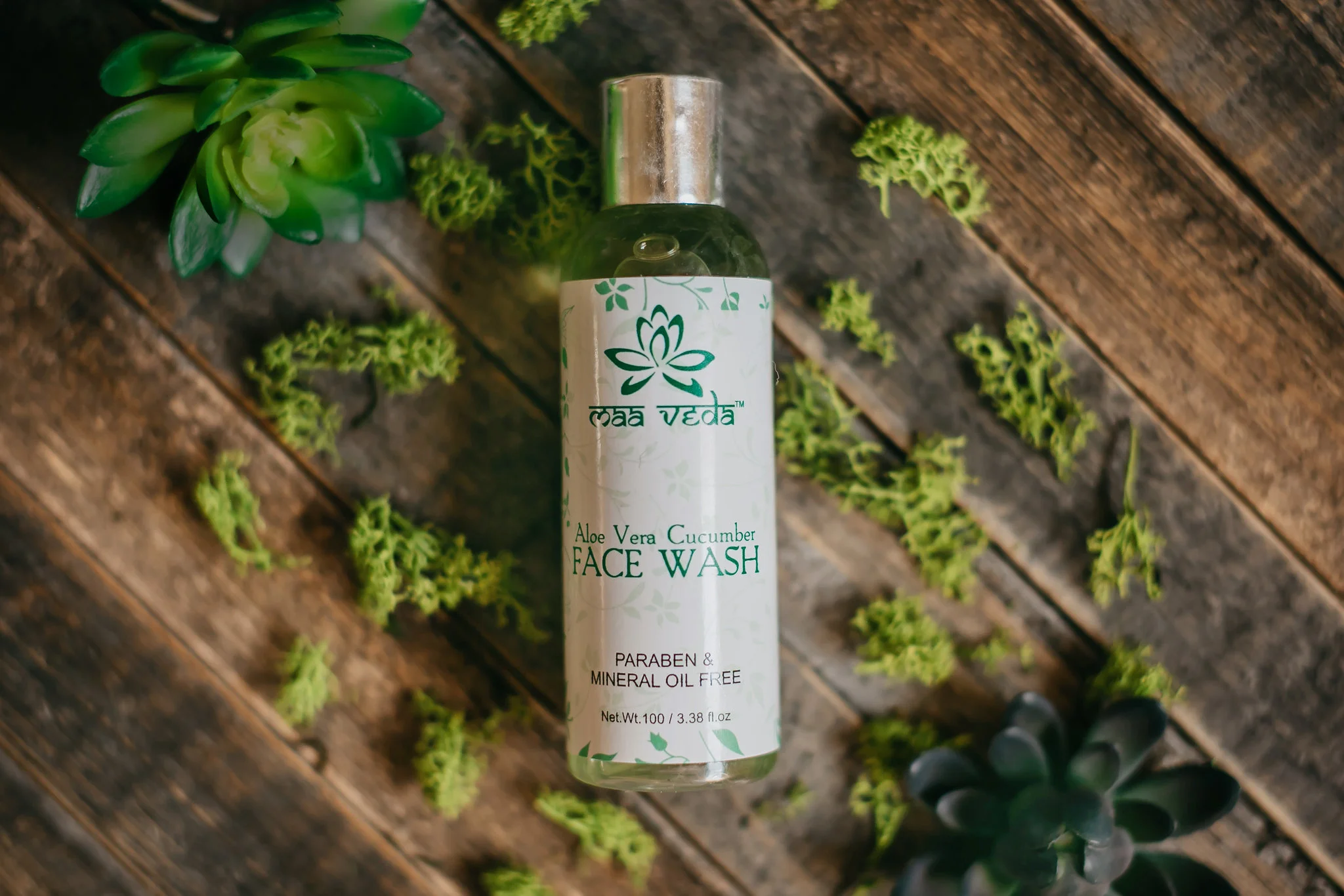 aloe vera and cucumber face wash