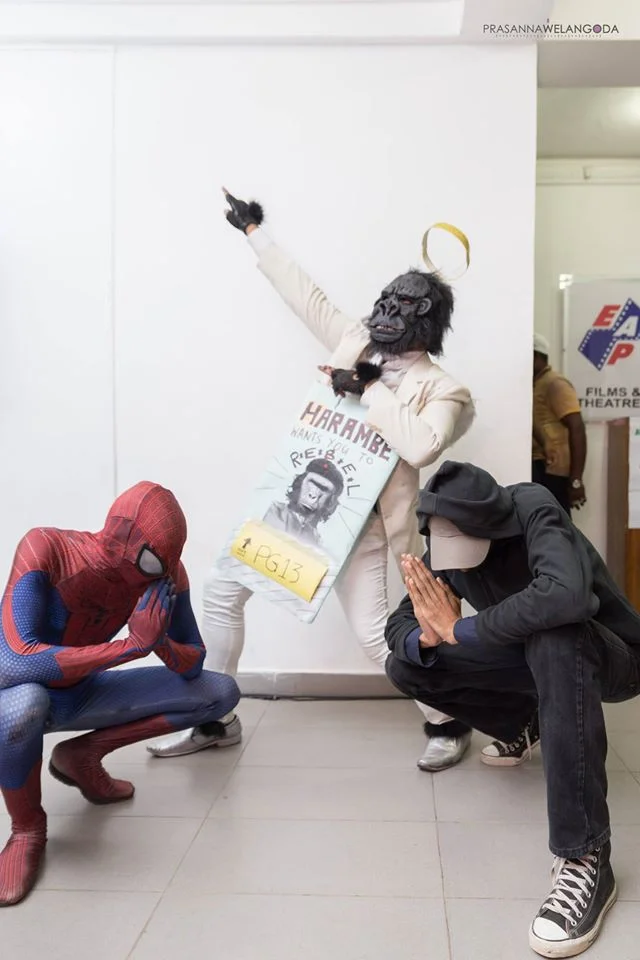 Child Friendly Angelic Harambe — Lanka Comic Con