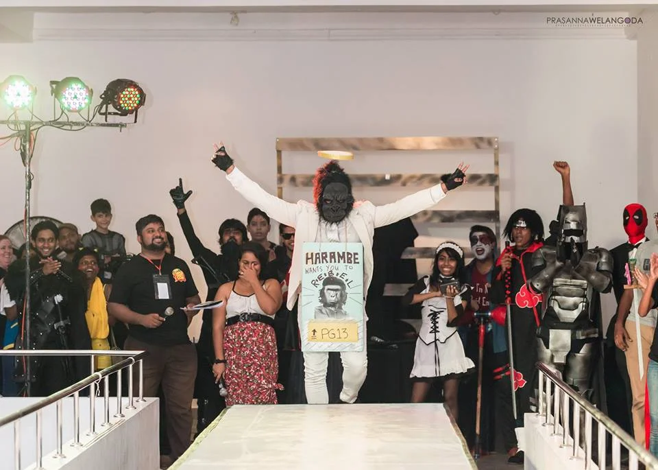 Child Friendly Angelic Harambe — Lanka Comic Con